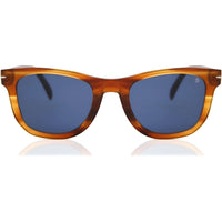 David Beckham Men's Sunglasses - Brown Horn Acetate Cat Eye Frame | DB 1006/S 0EX4/KU ,
