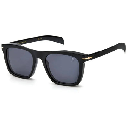 David Beckham Men's Sunglasses - Black Acetate Full Rim Square | DB 7000/S 02M2/IR ,