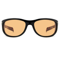 David Beckham Men's Sunglasses - Black Havana Acetate Full Rim | DB 7117/S 0WR7/W7 ,
