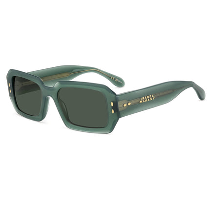 Isabel Marant Women's Sunglasses - Green Plastic Full Rim Frame | IM 0144/S 01ED/QT ,