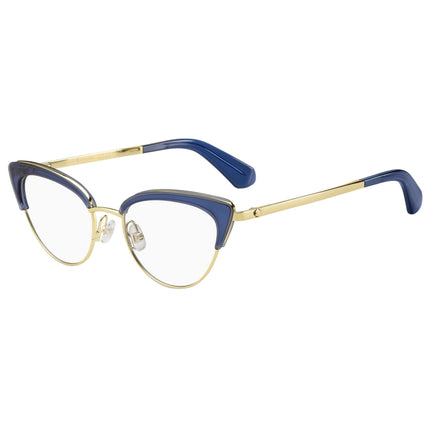 Kate Spade Women's Eyeglasses - Blue Metal Full Rim Cat Eye Shape Frame | JAILYN 0PJP ,