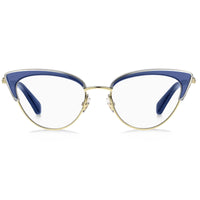 Kate Spade Women's Eyeglasses - Blue Metal Full Rim Cat Eye Shape Frame | JAILYN 0PJP ,