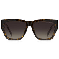 Marc Jacobs Women's Sunglasses - Havana Acetate Full Rim Square | MARC 646/S 0086/HA ,