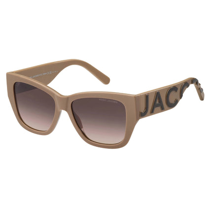Marc Jacobs Women's Sunglasses - Nude Brown Plastic Cat Eye Frame | MARC 695/S 0NOY/HA ,