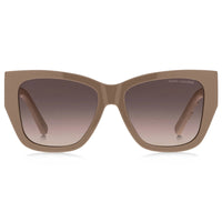 Marc Jacobs Women's Sunglasses - Nude Brown Plastic Cat Eye Frame | MARC 695/S 0NOY/HA ,
