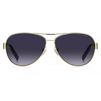Marc Jacobs Women's Sunglasses - Gold Black Metal/Plastic Frame | MARC 699/S 0RHL/9O ,