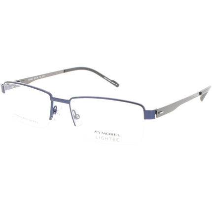 Morel Men's Eyeglasses - Blue Metal Full Rim Rectangular Shape Frame | 30299S SP11 ,