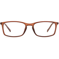 Pierre Cardin Men's Eyeglasses - Matte Brown Plastic Full Rim Frame | P.C. 6239 0YZ4 ,