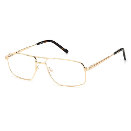 Pierre Cardin Men's Eyeglasses - Gold Metal Full Rim Pilot Frame | P.C. 6881 0J5G ,