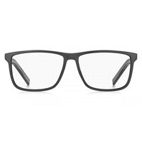 Tommy Hilfiger Men's Eyeglasses - Black Grey Rectangular Full Rim Frame | TH 1696 0O6W ,