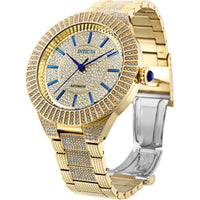 Invicta Men's Watch - Specialty Automatic Crystals Pave Gold Dial Bracelet | 34587 ,