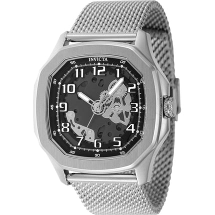Invicta Men's Watch - S1 Rally Diablo Gunmetal, Black and Silver Dial Bracelet | 48439 ,