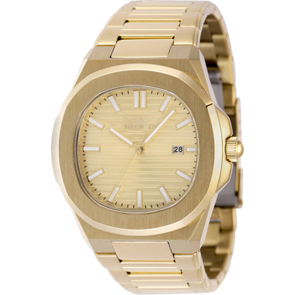 Invicta Men's Watch - Speedway Yellow Gold Plated Stainless Steel Bracelet | 48520 ,