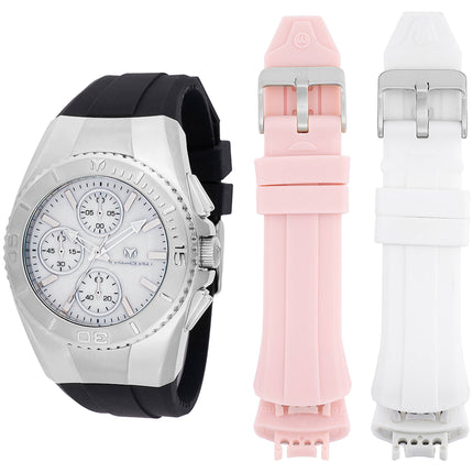 Technomarine Women's Watch - Cruise Original White Dial Silicone Strap | TM-124032 ,
