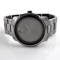 Movado Men's Bracelet Watch - Bold Gunmetal Dial Gunmetal Steel | 3600259 ,