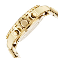 Invicta Men's Specialty Pilot Chronograph Watch - Silver Dial Yellow Gold Steel ,