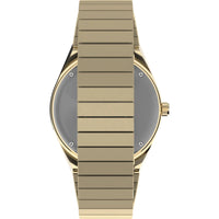 Timex Women Watch - Q Timex Brown Dial Yellow Gold Expansion Bracelet | TW2V92500 ,