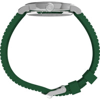 Timex Women's Watch - Peanuts White Dial Green Synthetic Rubber Strap | TW2W78900 ,