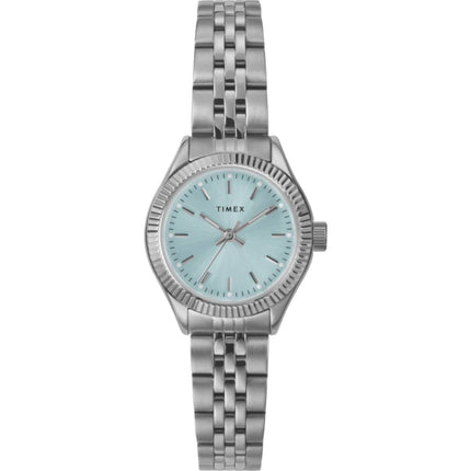 Timex Women's Watch - Legacy Mini Blue Dial Silver Tone Steel Bracelet | TW2W90700 ,