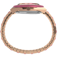 Timex Women's Watch - Q x BCRF Quartz Rose Gold Dial Two Tone Bracelet | TW2V52700 ,