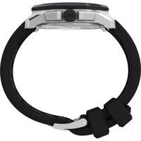 Timex Men's Watch - UFC Icon Quartz Chronograph Black Dial Silicone Strap | TW2V58600 ,