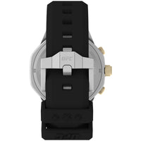 Timex Men's Watch - UFC King Chrono Gold Tone Bezel Black Dial Strap | TW2V87300 ,