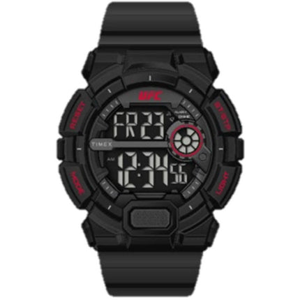 Timex Men's Watch - UFC Striker Chronograph Black Digital Dial Strap | TW5M53400 ,