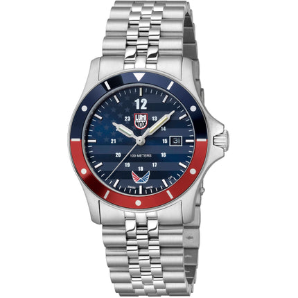 Luminox Men's Watch - Volition America Minuteman Blue Dial Bracelet | XS.0914.VOL ,