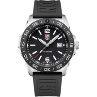 Luminox Men's Watch - Pacific Diver Quartz Black Dial Rubber Strap Dive | XS.3121.1 ,
