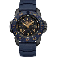 Luminox Men's Watch - Navy Seal Foundation Quartz Blue Rubber Strap | XS.3255.CB.NSF ,