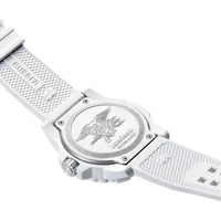 Luminox Men's Watch - Navy Seal Quartz Black Dial White Rubber Strap | XS.3507.WB ,
