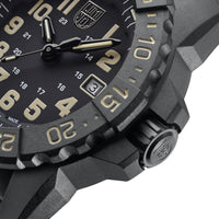 Luminox Men's Watch - Navy Seal 3500 Series Black Dial CARBONOX Strap | XS.3510 ,