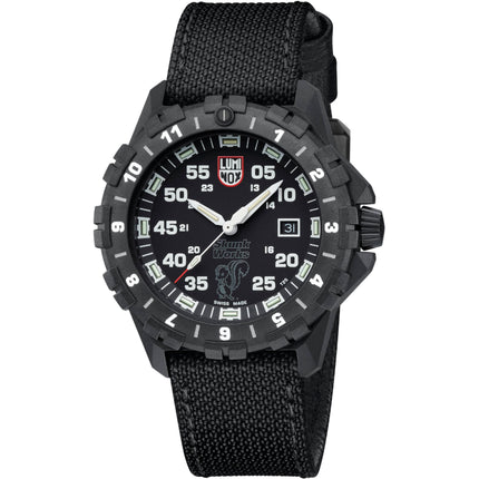Luminox Men's Watch - F-117 Nighthawk Rotating Bezel Black Kevlar Strap | XA.6442.H ,