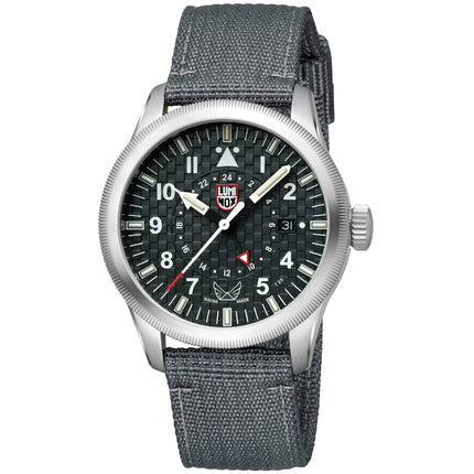 Luminox Men's Watch - Volition America Quartz Black Dial Grey Strap | XA.9522.VOL ,