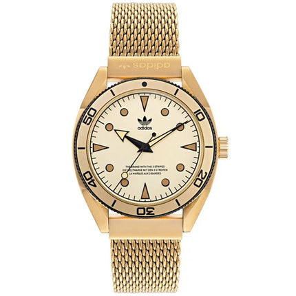 Adidas Men's Watch - Originals Yellow Gold Stainless Steel Bracelet | AOFH22004 ,