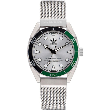 Adidas Men's Watch - Originals Silver Tone Dial Stainless Steel Bracelet | AOFH22503 ,