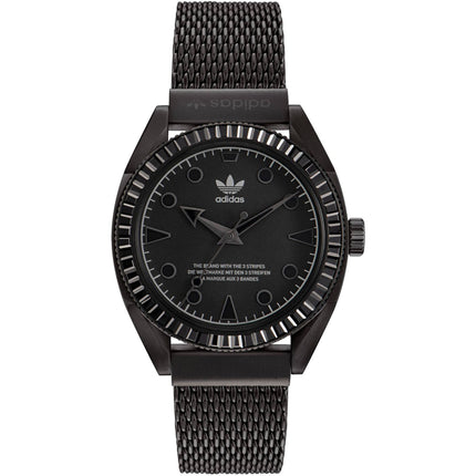Adidas Men's Watch - Originals Quartz Black Dial Stainless Steel Bracelet | AOFH22510 ,