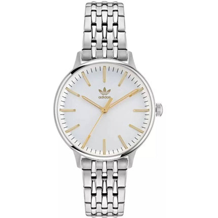 Adidas Women's Watch - Originals Quartz White Dial Silver Steel Bracelet | AOSY22065 ,