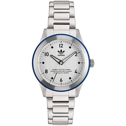 Adidas Men's Watch - Originals Silver Tone Dial Stainless Steel Bracelet | AOSY22518 ,