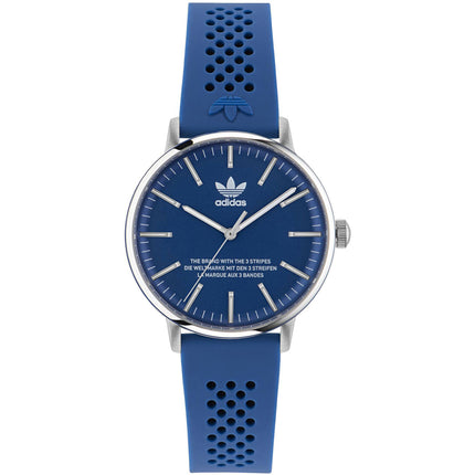 Adidas Men's Watch - Originals Quartz Blue Dial Silicone Rubber Strap | AOSY23022 ,