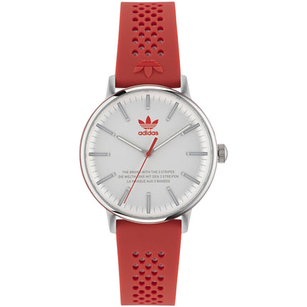 Adidas Men's Watch - Originals Quartz White Dial Silicone Rubber Strap | AOSY23024 ,