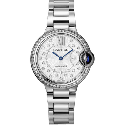 Cartier Women's Watch - Ballon Bleu de Cartier Automatic Silver Bracelet | W4BB0035 ,