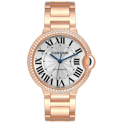 Cartier Men's Watch - Ballon Bleu de Cartier Automatic Silver Dial Steel | WE9005Z3 ,