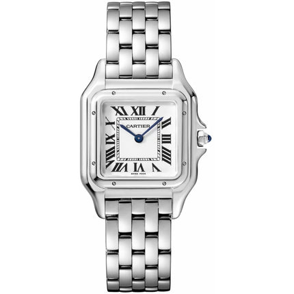Cartier Women's Watch - Panthere de Medium Silver Tone Dial Steel Bracelet | WSPN0007 ,
