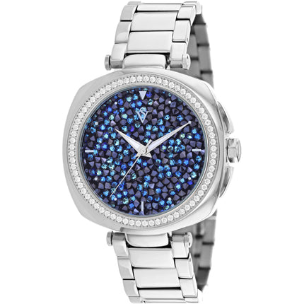 Christian Van Sant Women's Watch - Mirabella Blue Dial Silver Steel Bracelet | CV0490 ,