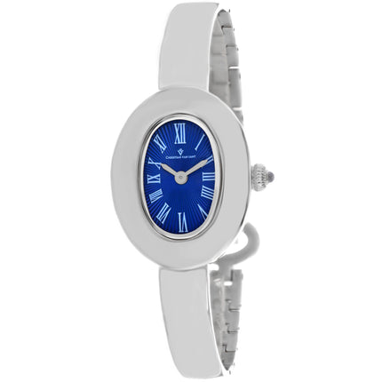 Christian Van Sant Women's Watch - Anora Quartz Blue Dial Silver Bracelet | CV4333 ,