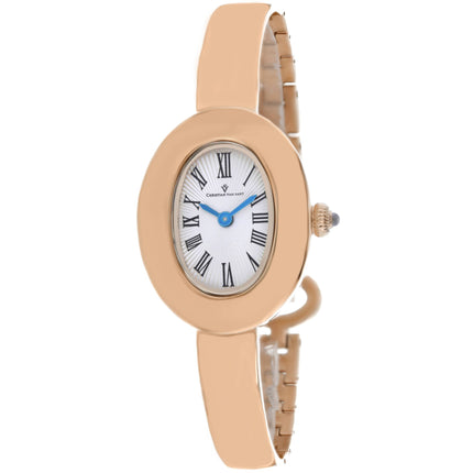 Christian Van Sant Women's Watch - Anora Silver Dial Rose Gold Bracelet | CV4338 ,