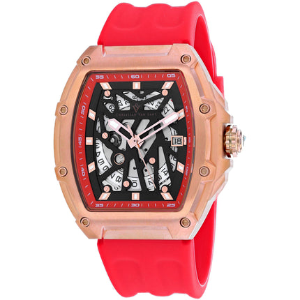 Christian Van Sant Men's Watch - Odyssey Automatic Black Skeleton Dial | CV6194 ,