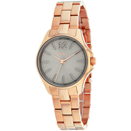DKNY Women's Watch - Eldridge Quartz SS Case Grey Dial Rose Gold Bracelet | NY2524 ,