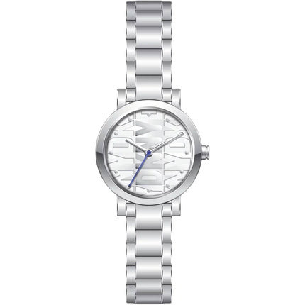 DKNY Women's Watch - Soho Quartz Silver Tone Dial Stainless Steel Bracelet | NY6646 ,